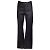 Vince Pantalones con corte de bota de piel de cordero elástica en marrón oscuro