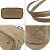 Borsa a tracolla Panarea Dior Christian Dior beige - vista 6