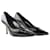 Chanel heels Black Leather  ref.1043076