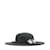 CHANEL Hats Black Cloth  ref.1043173