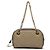 Bolsa de ombro com corrente em cubo acolchoado marrom Burberry Taupe