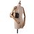 Bolsa de ombro com corrente em cubo acolchoado marrom Burberry Taupe - vista 9