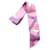 Hermès ***HERMES  Twilly Bolduc Pink Silk  ref.1043861