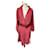 Agnès b. Coats, Outerwear Pink Wool Breitschwanz  ref.1044056