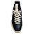 Rick Owens Noir / Baskets Geth Runner en cuir de lait - vue 5