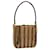 FENDI Basket Shoulder Bag Wood Brown Auth ar9157  ref.870267
