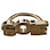 Hermès scarf ring "silk" gold metal Gold hardware Steel  ref.888574
