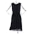 **Chanel Black Mohair Dress Wool Nylon  ref.956985
