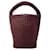 bottega veneta Cabat Bucket bag Dark red Leather  ref.990340