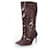 Autre Marque Steve Madden, Brown snake printed boots  ref.1010328