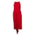 Autre Marque Acler, Vestido Bercy en rojo Roja Poliéster  ref.1010369