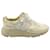 Golden Goose Running Sole Sneakers in White Nappa Leather Cream  ref.1044469