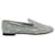 Pantofole da fumo con borchie Giuseppe Zanotti in camoscio grigio Svezia  ref.1044470