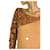 Pinko sequinned sweater dress Beige Cotton Wool  ref.1044533
