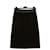 Chanel 90s Black Velvet Skirt FR36/38  ref.1044549