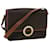 Céline CELINE Macadam Canvas Shoulder Bag PVC Leather Brown Auth 50775  ref.1044613