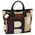 BALLY Tote Bag Canvas Brown Auth bs7659 Cloth  ref.1044634