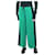 Autre Marque Pantalón verde rayas laterales - talla UK 8 Poliéster  ref.1045057