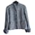 Giacca Chanel Tweed Blu  ref.1045165