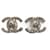 Chanel Earrings Silvery Metal  ref.1045434