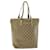 GUCCI GG Crystal Canvas Tote Bag Coated Canvas Beige Gold Tone Auth 51846 Cloth  ref.1045545