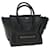 Céline CELINE Luggage Mini Hand Bag Leather Black Auth 51427  ref.1045553