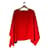 Blusa Louise Kennedy vermelha Vermelho Acrílico  ref.1045716