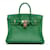 Birkin Hermès HERMES Handbags Leather Green  ref.1045829