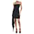 Autre Marque Mini robe noire à une bretelle - taille XS Viscose  ref.1046120