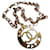 Chanel Medaillon Golden Metall  ref.1046317