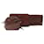 Bolsa de embreagem CARTIER Bolsa de ombro em couro 3Definir Vinho Tinto Auth fm2646  ref.1046382
