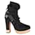 Autre Marque Collection Privée Lace-up Heels Black  ref.1046548