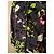 Giacca Kenzo in velluto floreale nero Multicolore - vista 6