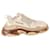Zapatillas deportivas con suela transparente Triple S de Balenciaga en poliéster beige  ref.1046763