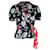 Diane Von Furstenberg Wrap Top in Black Viscose Multiple colors Cellulose fibre  ref.1046785