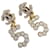 Chanel clips No.5 bronce y pedrería Metal  ref.1046824