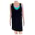 Calvin Klein Dresses Black Blue Polyester  ref.1046839