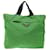 PRADA Hand Bag Nylon Green 1ARA13 Auth yk8208  ref.1046859