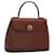 VALENTINO Hand Bag Leather Brown Auth bs7629  ref.1046922