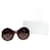 Óculos de Sol DIOR T.  plástico Marrom  ref.1046949