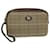 Autre Marque Burberrys Nova Check Clutch Bag Canvas Leather Brown Auth bs7645 Cloth  ref.1046956