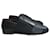 Zapatos planos T de CHANEL.UE 39 Cuero Negro  ref.1046961