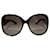 Óculos de Sol GUCCI T.  plástico Marrom  ref.1046965