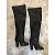 Botas CARVEN T.EU 37 Cuero Negro - vista 4