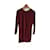 IRO Robes T.International S Polyester Bordeaux  ref.1047024