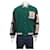 Autre Marque Giacche blazer Nero Multicolore Verde Cotone Poliestere  ref.1047058