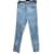ZADIG & VOLTAIRE Jeans T.US 28 cotton Blu Cotone  ref.1047083