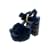 MAJE  Sandals T.eu 37 velvet Black  ref.1047112