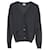 Cardigan boutonné Saint Laurent en laine noire  ref.1047216