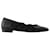 Tutu Ballerinas - Carel - Leather - Black  ref.1047233